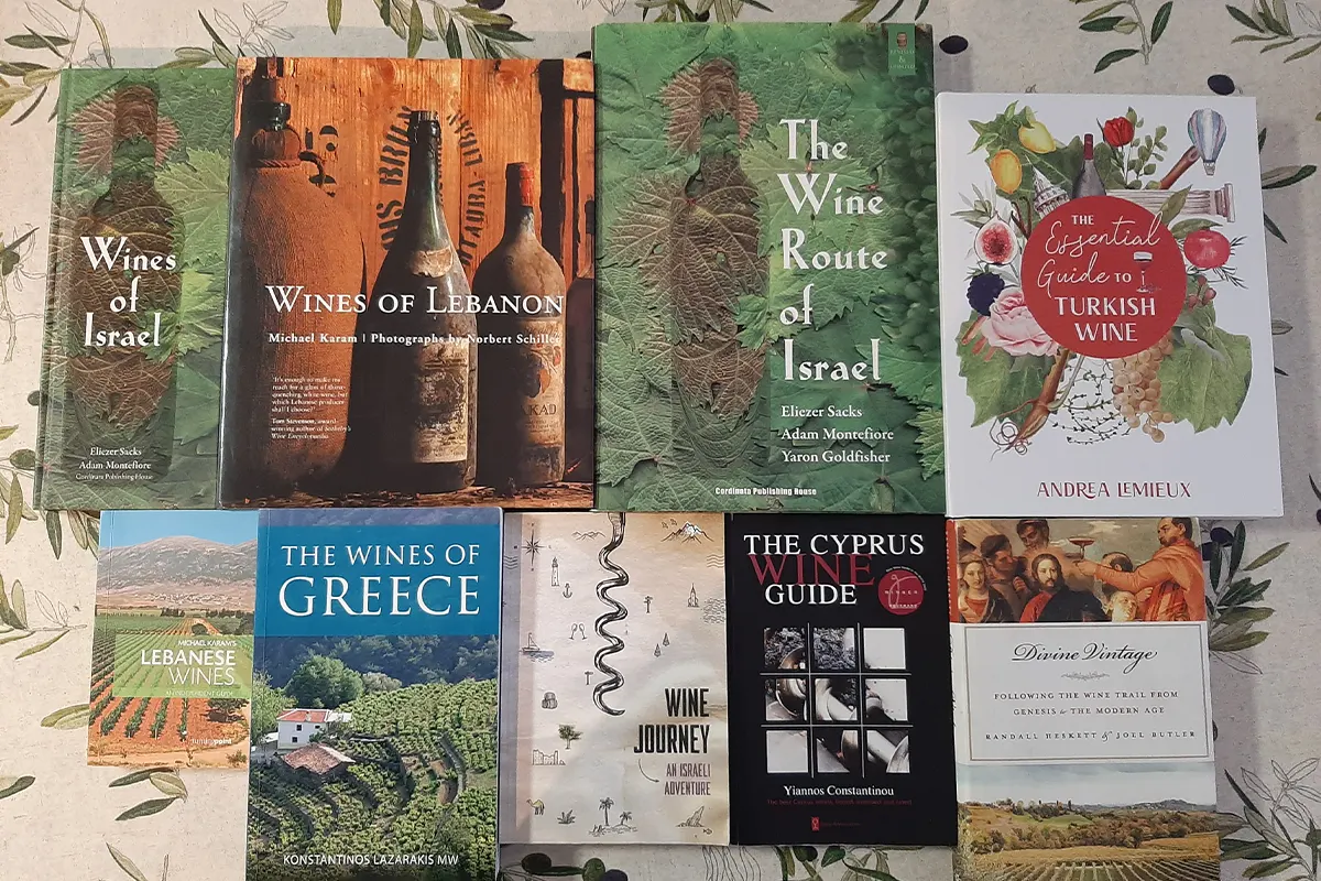 East med wine books